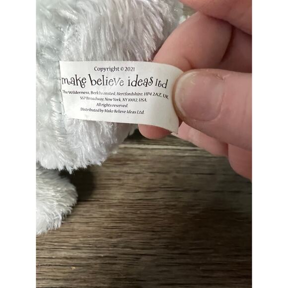 Make Believe Ideas Elephant Sensory Snuggables Plush - Picture 4 of 5